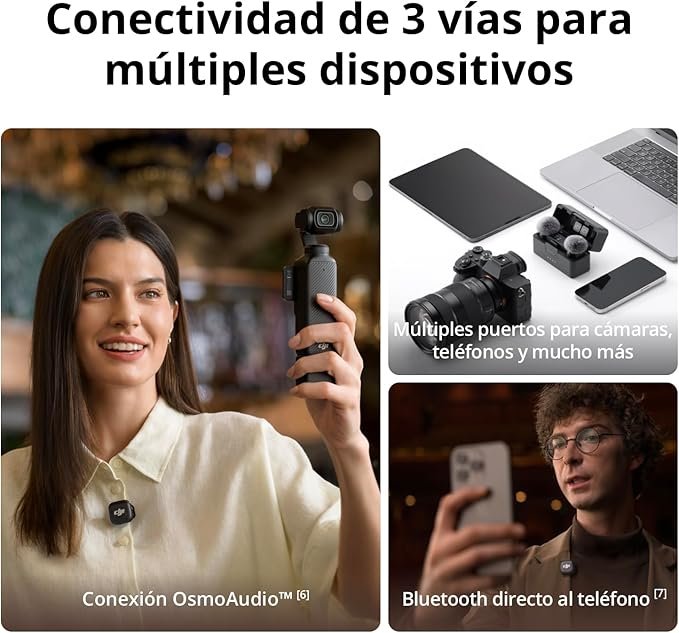 DJI Mic 3 (2 TX + 1 RX + Estuche de Carga) - Imagen 4