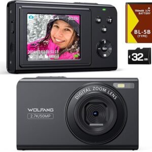 WOLFANG Cámara Digital