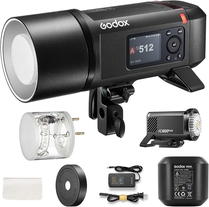 Godox AD600 Pro II AD600Pro II - Estroboscópico flash para exteriores