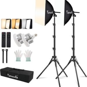 Softbox - Kit de iluminación para fotografía